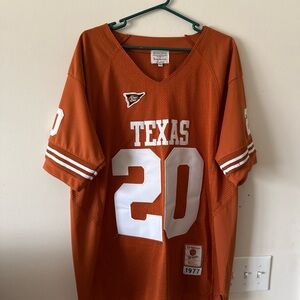 Texas Burnt Orange Football Jersey